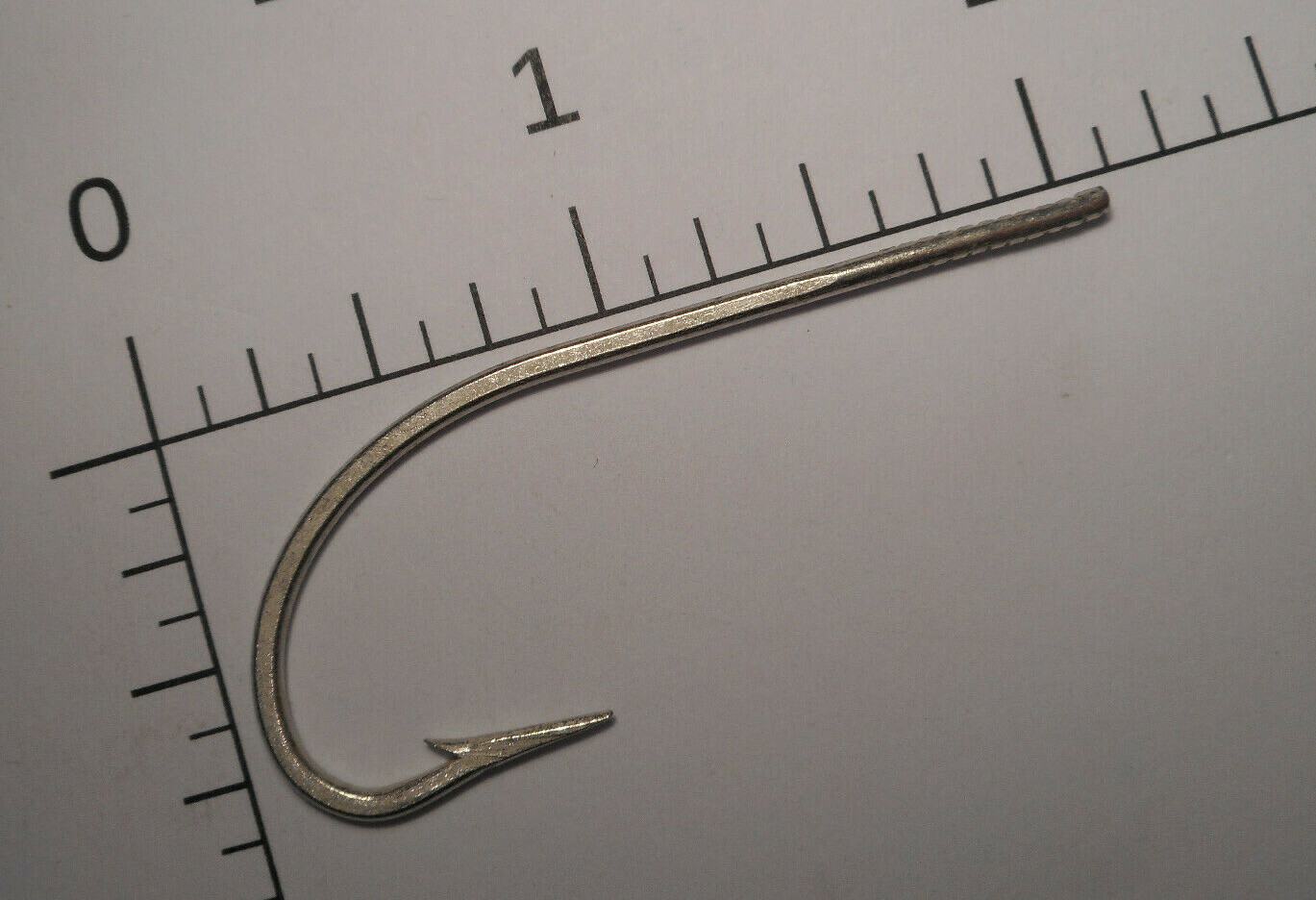 25 MUSTAD 5/0 FLY TYING BLIND EYE O'SHAUGHNESSY HOOKS FORGED MARKED TINNED 3411A