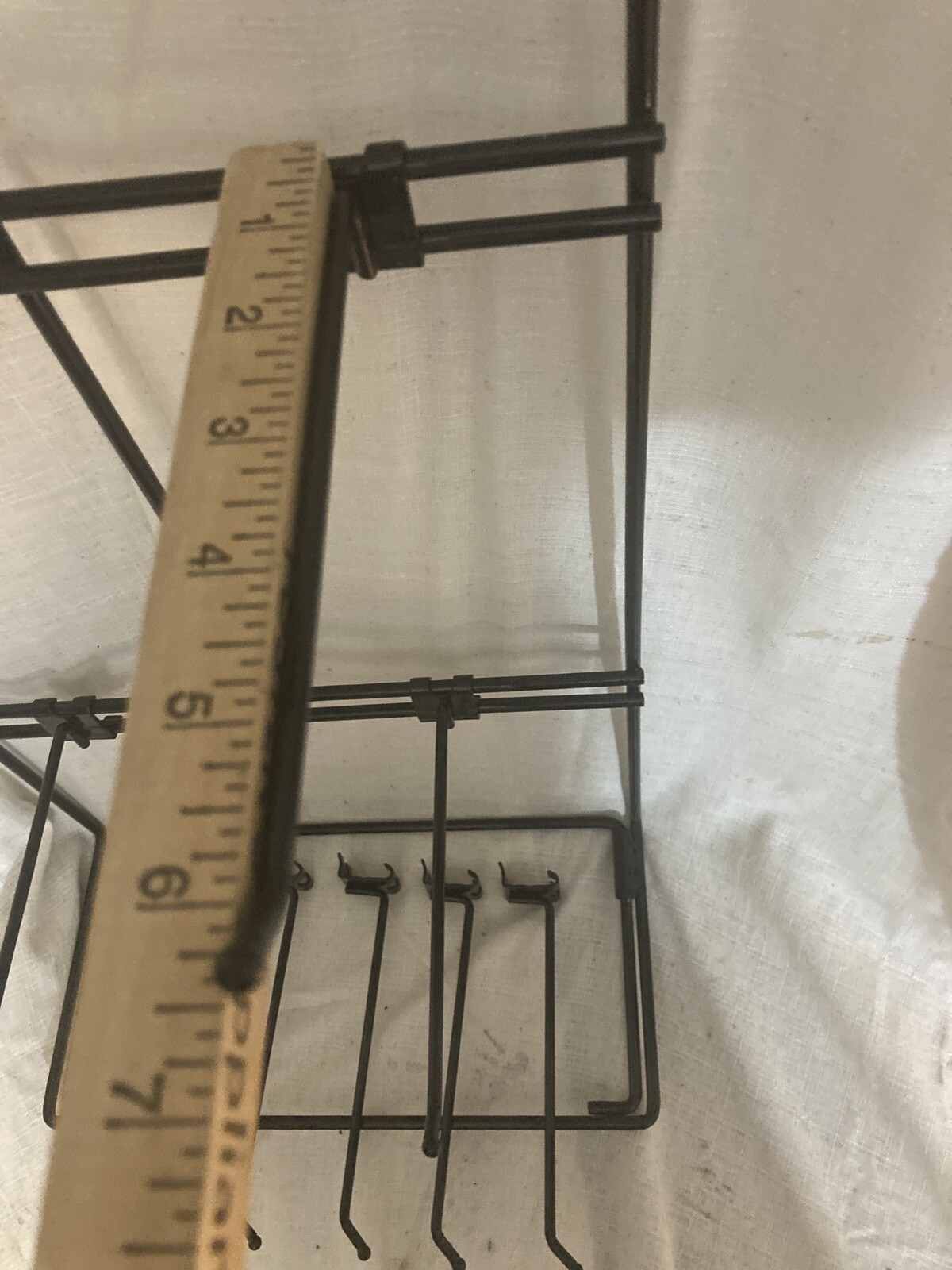 OLFA Cutting Tools Display Rack with Peg Hooks, Standing or Hangs Adjustable