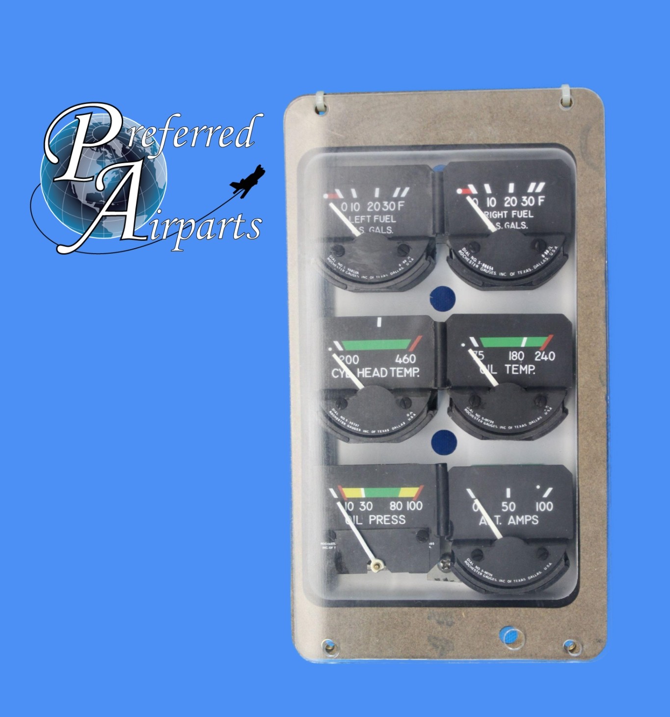 Rochester Cluster Gauge P/N: 89257-004 6247-00359 (28031)