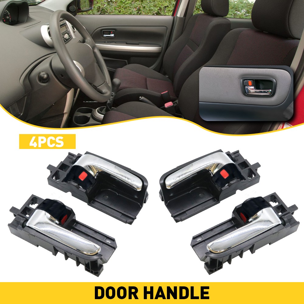 Inside Handle Door Set 4PCS For 2003-2008 Toyota Corolla Matrix 05-12 Tacoma USA