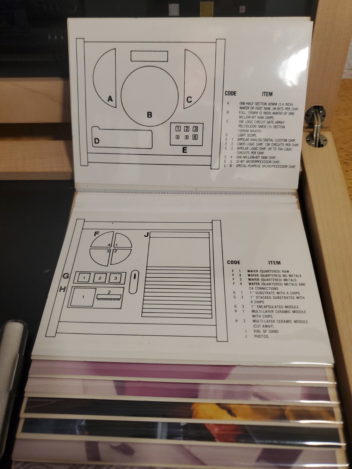 RARE Vintage 1970s-80s IBM Semiconductor/Technology Complete Sample/Sales Kit