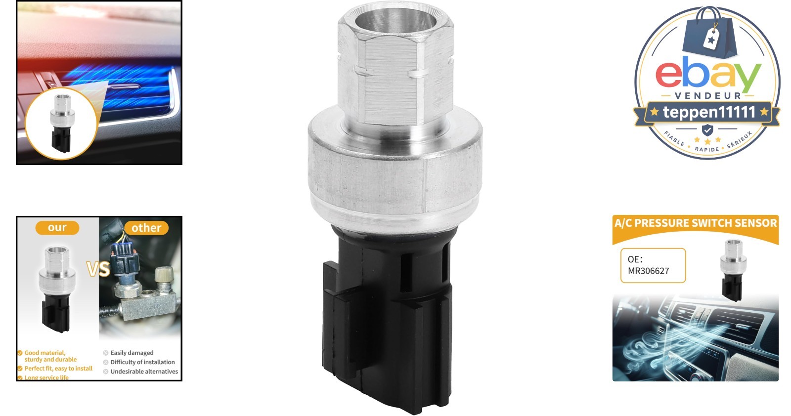 A/C Pressure Switch Sensor for Mitsubishi Lancer 2.0L 2008-2017