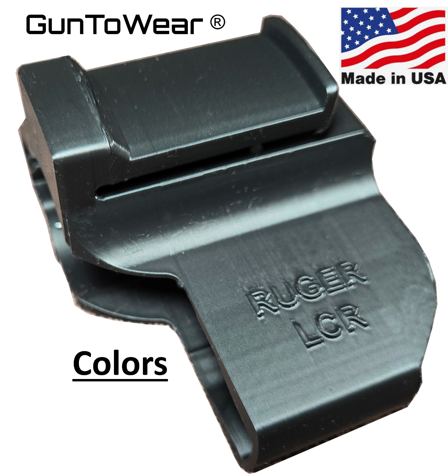Ruger LCR LCRX (model 5430) Revolver Holster IWB In Waistband Conceal Carry