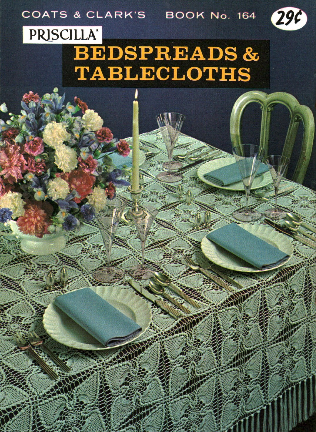 Priscilla Tablecloths & Bedspreads | Coats & Clark 164