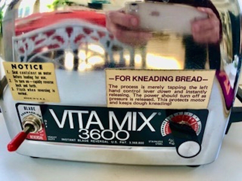 Vita Mix 3600. Stainless Steel Blender. Model #479029