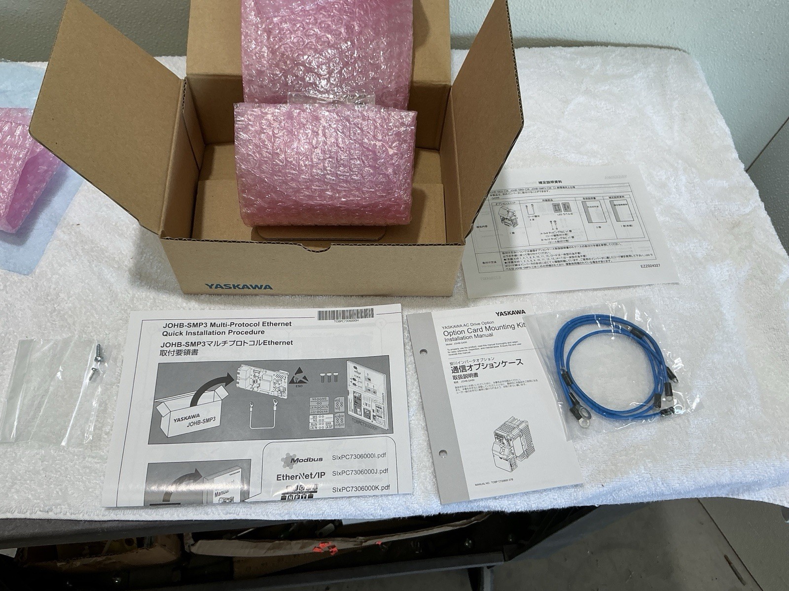 YASKAWA JOHB-SMP 3-MP Multi Protocol Ethernet Option Card