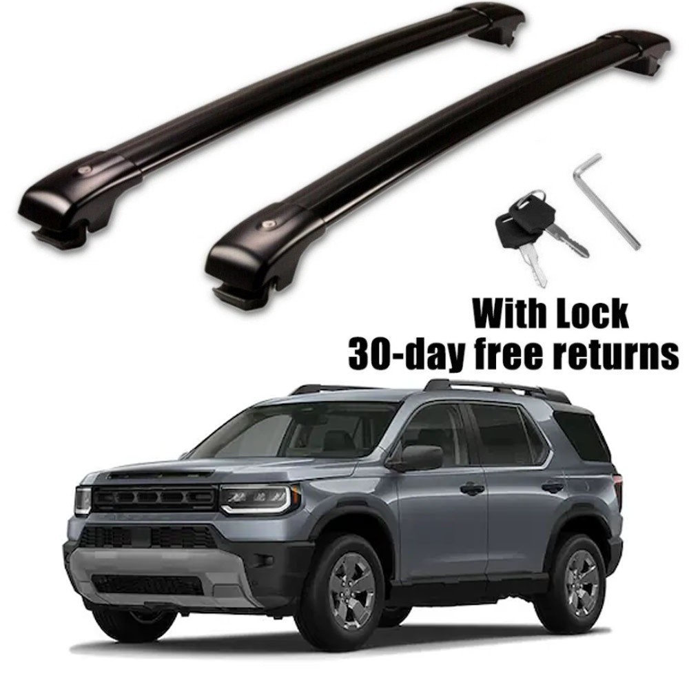 2PCS Roof Rack Cross Bars Fits For Honda Passport 2026 CrossBars WITH LOCK