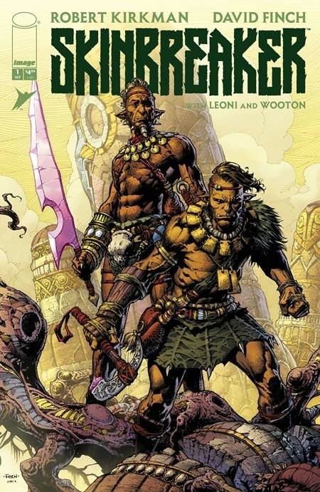 Skinbreaker #1 1st Print Robert Kirkman Finch and Leoni Cover A - Brand New
