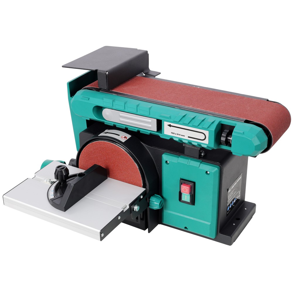 Benchtop Belt and Disc Sander,120V/60Hz,4x36 in. Belt & 6 in. Disc Sander