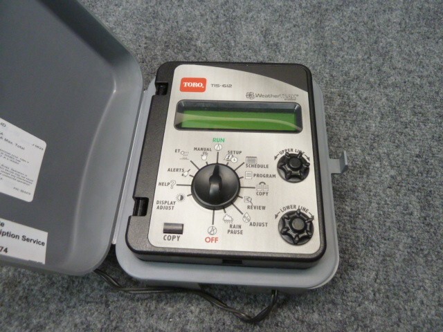 Toro TIS-612 6 Station Controller Sprinkler