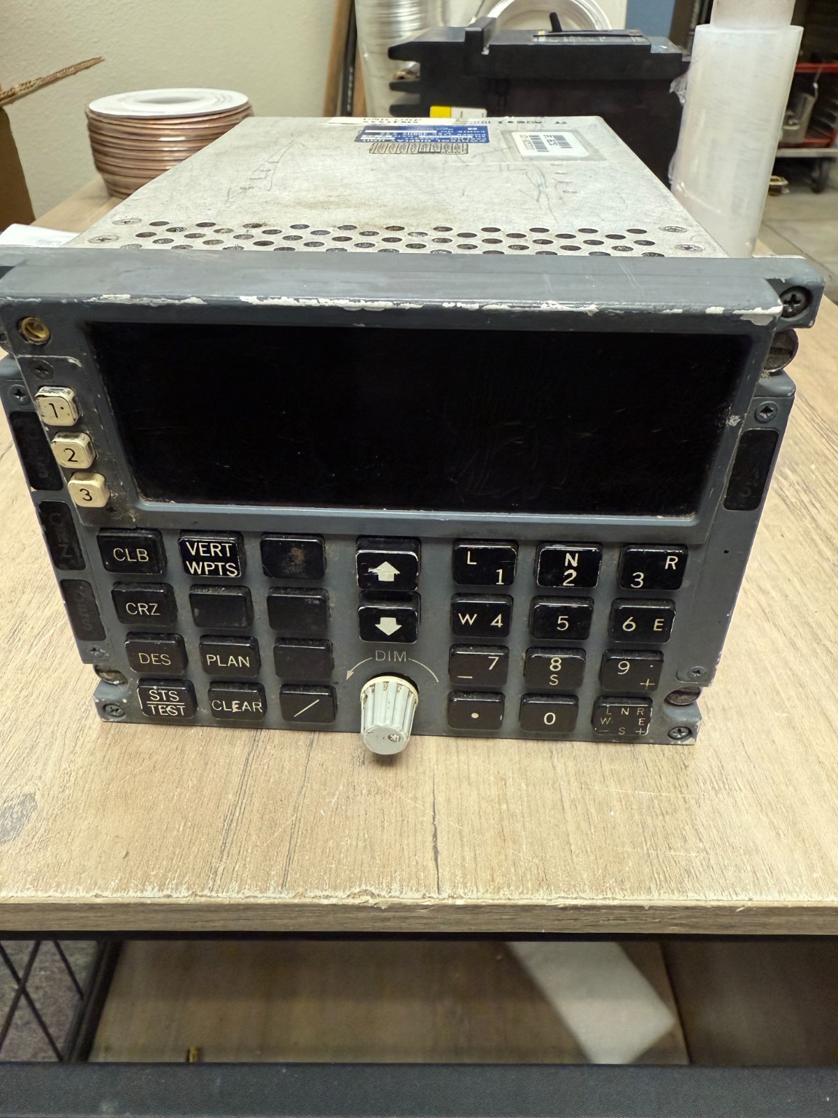 DELCO SYSTEMS OPERATIONS CONTROL DISPLAY UNIT P/N 7892475-041 UNTESTED READ