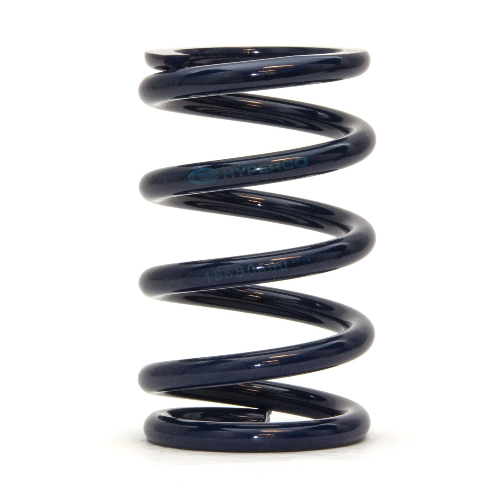 Hyperco 186B0650 2.50" I.D. 6" Free Length Steel Coil-Over Spring with 0650 l...