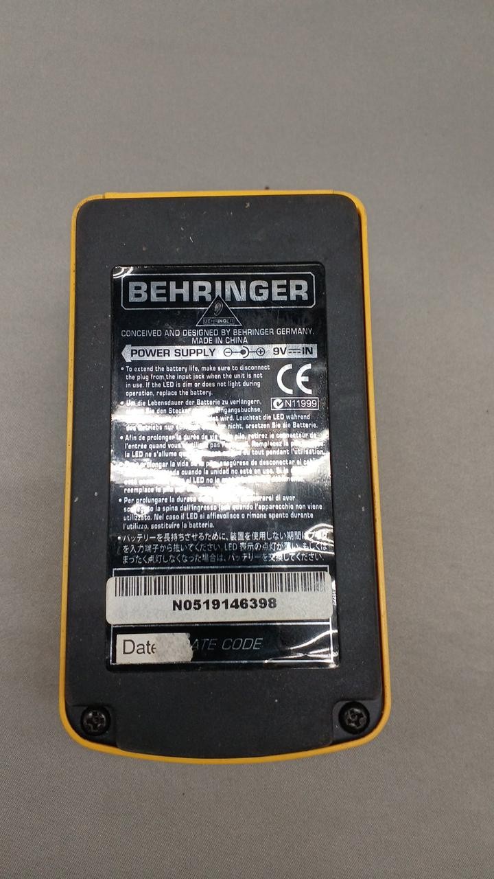 Behringer BCH100 Chorus Effects Pedal Tested & Works 25090