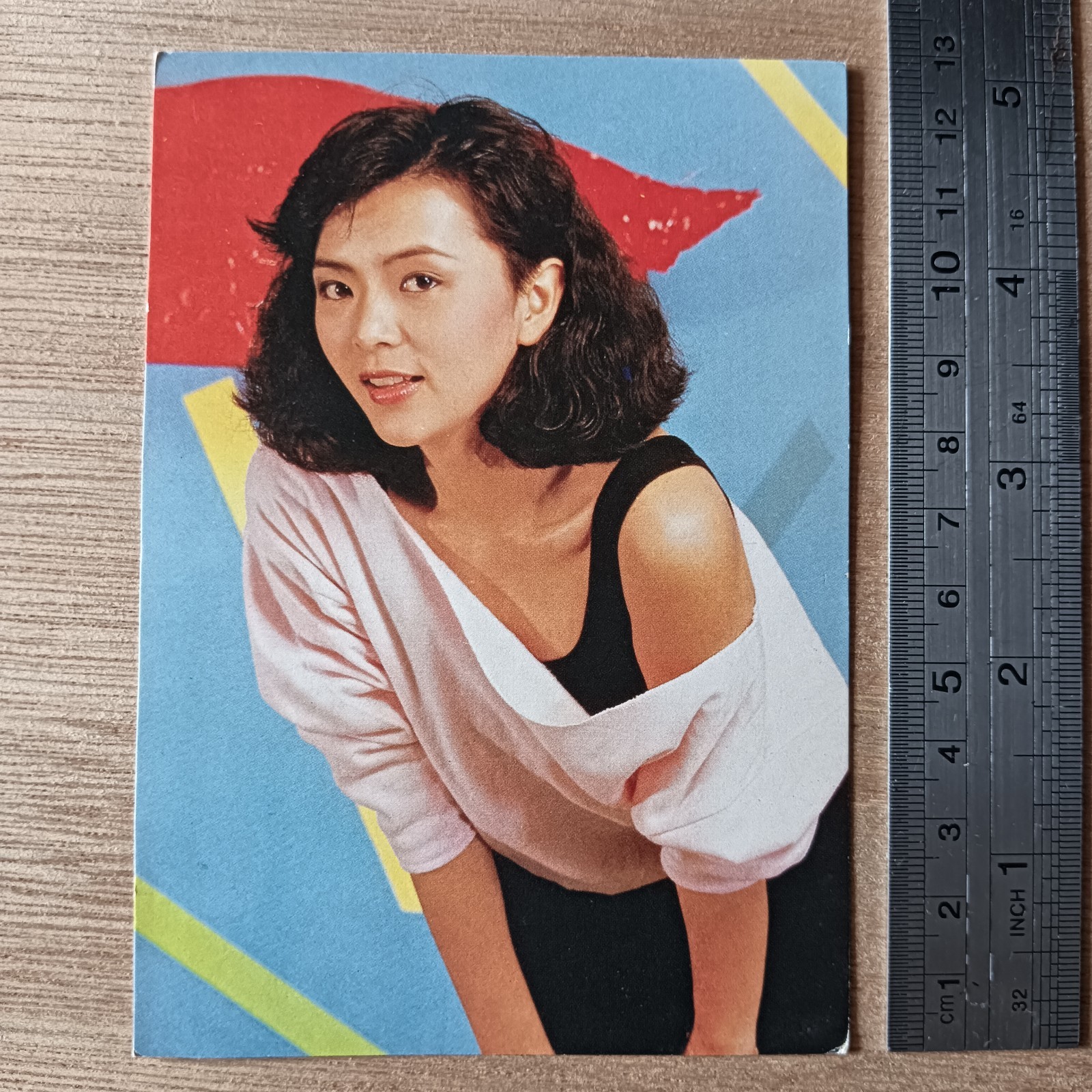 IDY CHAN 陈玉莲 - Rare 80s Chinese Hong Kong TVB Actress Photo Picture Card - 2