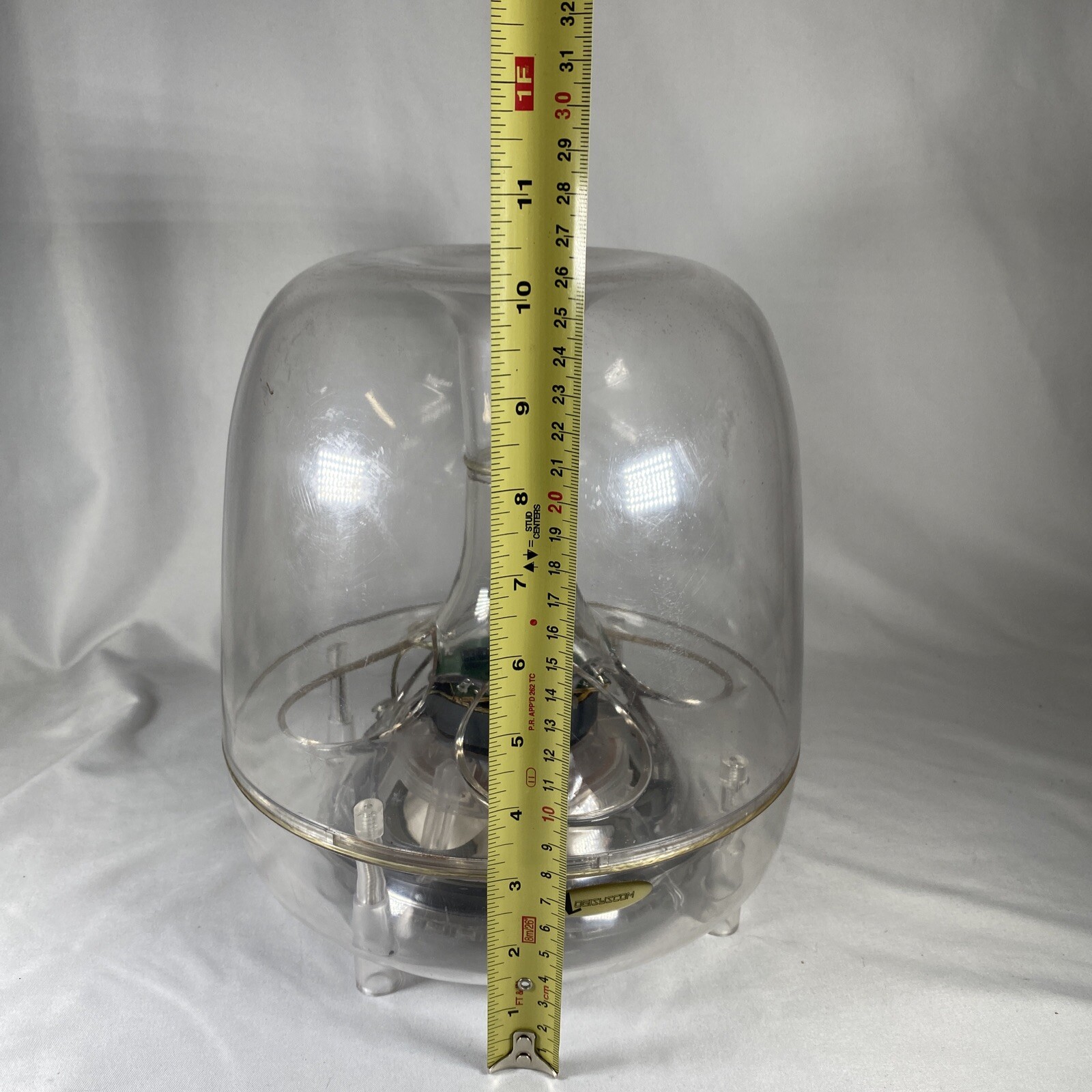 Logisys Clear Acrylic Computer Subwoofer ￼