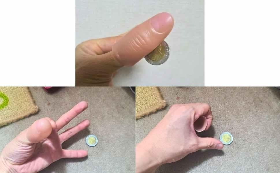 Second hand magic tricks A965 Thumb Tip set SalonStage Magic Party Goods
