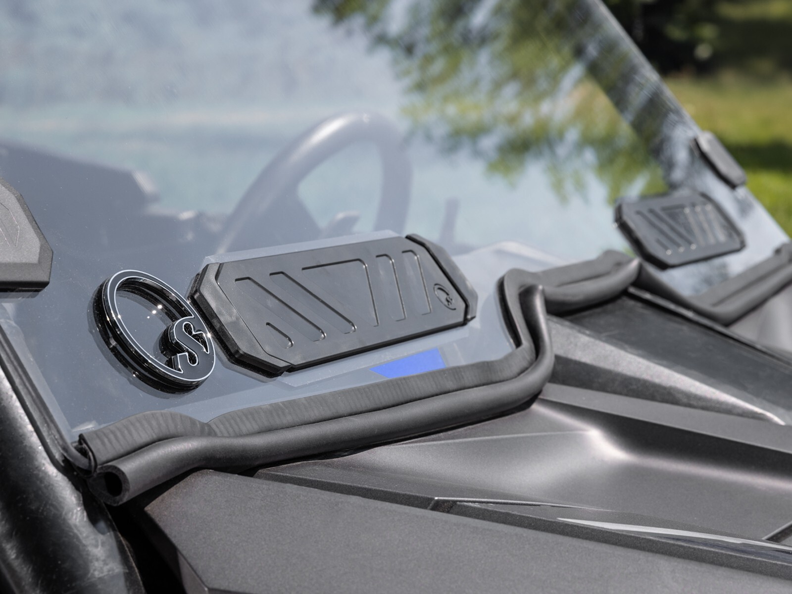 SuperATV Scratch Resistant Vented Full Windshield for Honda Talon 1000