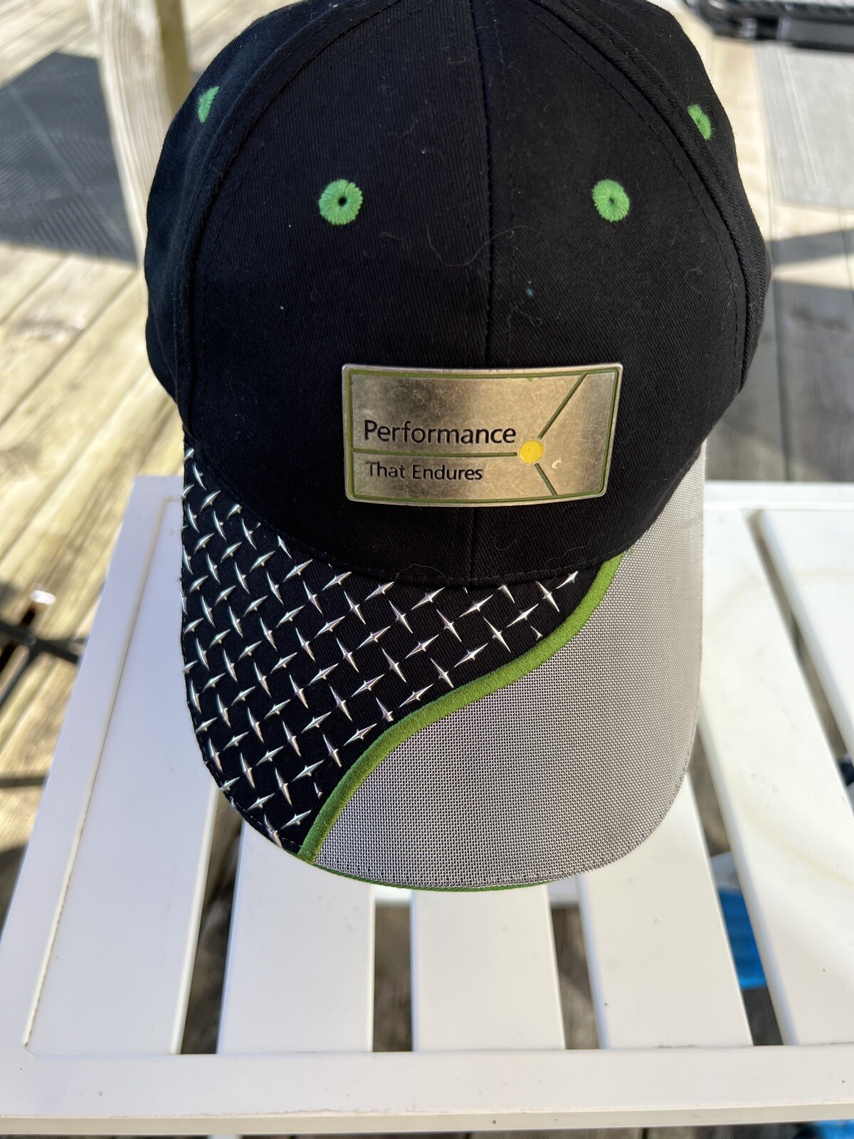 John Deere K-Products Black Hat/Cap Metal Performance Endures Omaha “2009” EUC