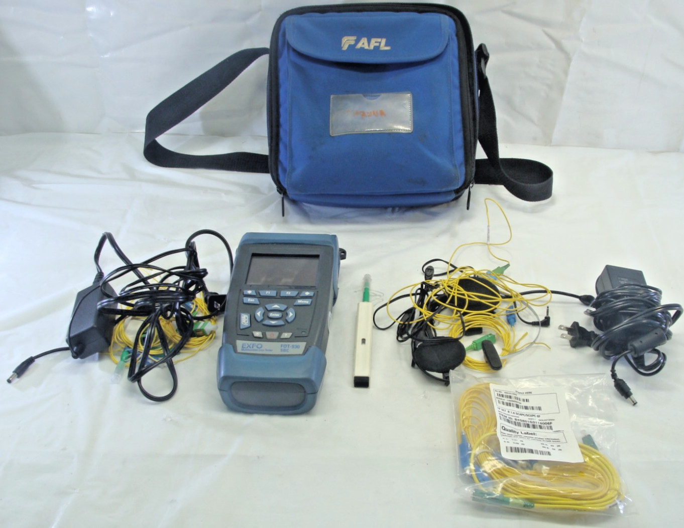 EXFO FOT-930 SBC Multifunction Loss Tester FOT-932X-5-SBC-VFT-A-EI, Parts/Repair