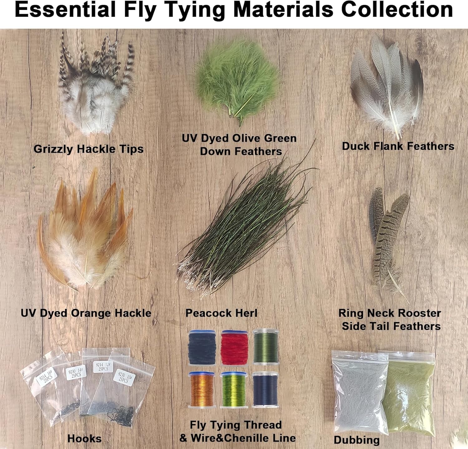 Professional MicroGrip Fly Tying Vise with Essential Tools – Travel-Ready Kit