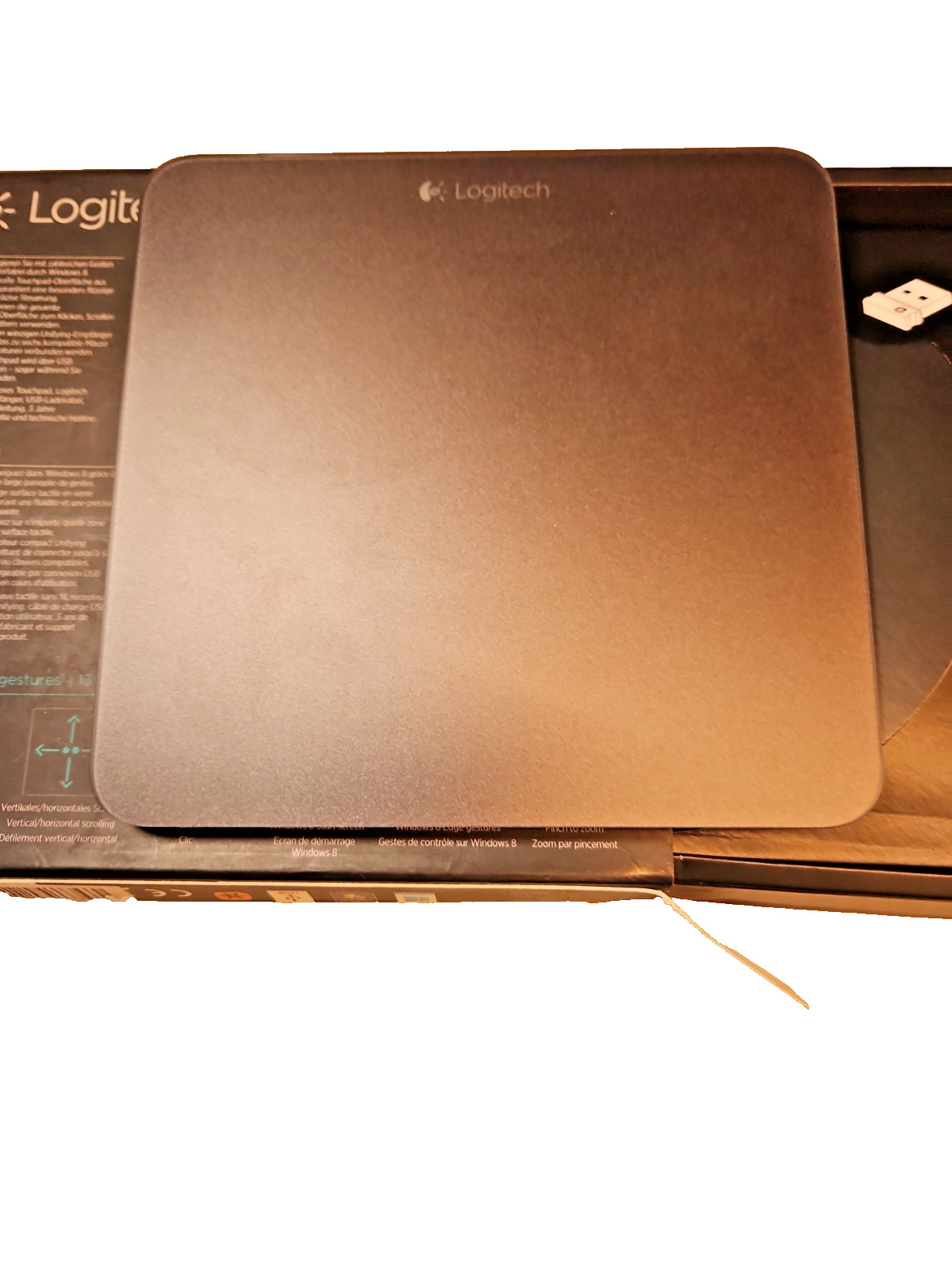 Logitech T650 Wireless Rechargeable Touchpad Mouse Excellent Condition