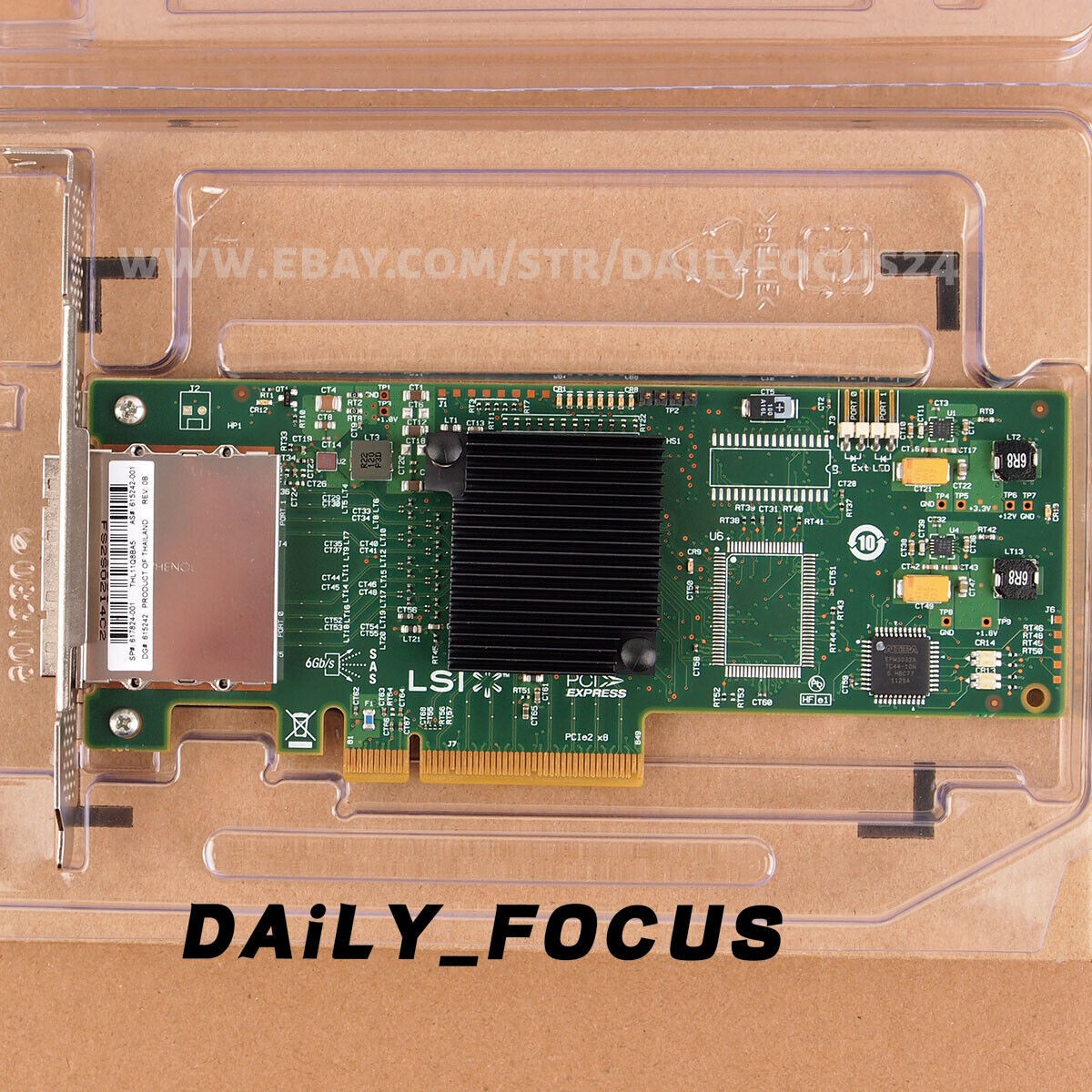 LSI SAS9200-8E-HP 6Gbps Dual Port External SAS PCI-E IT Mode ZFS FreeNAS unRAID
