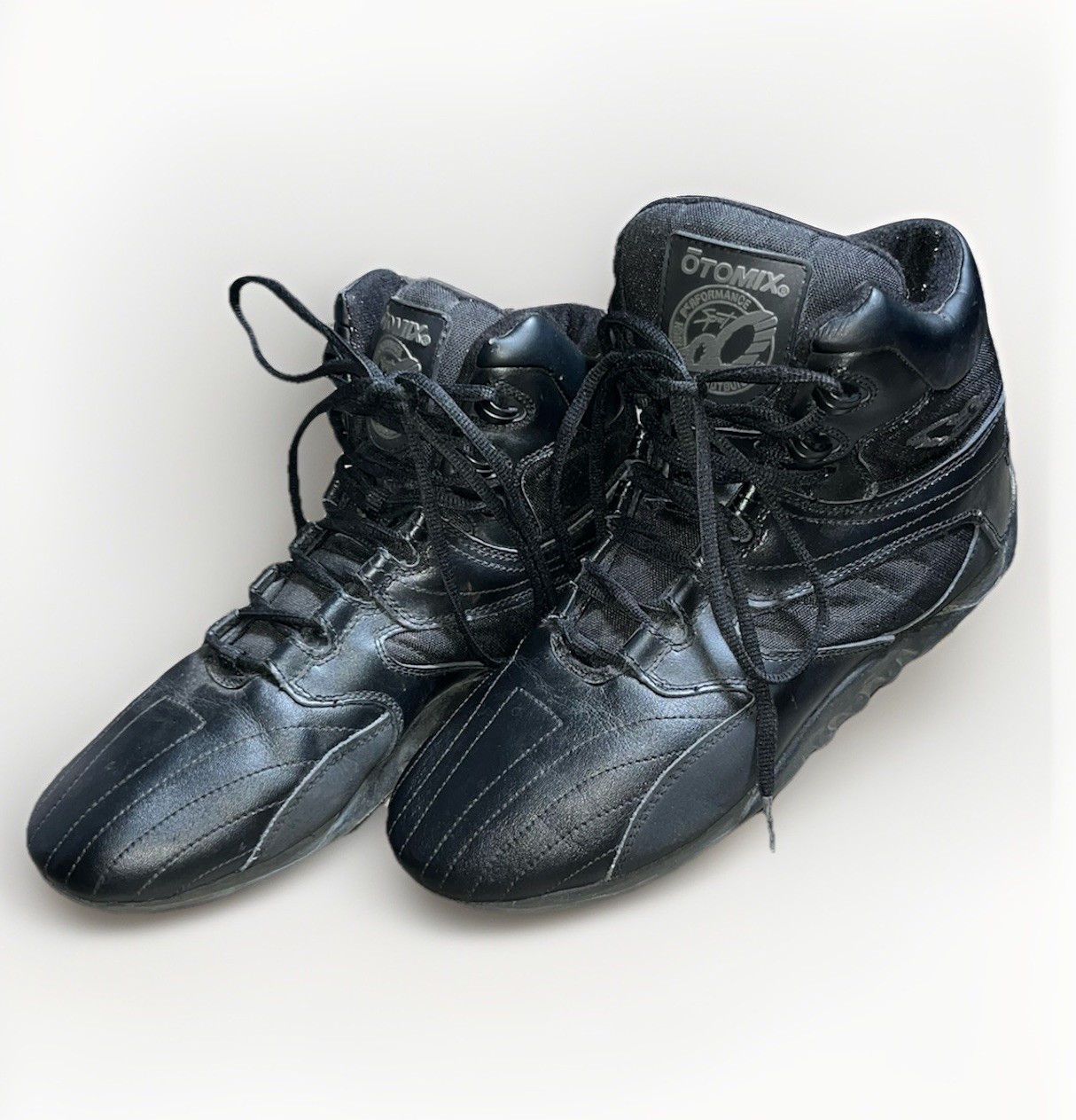 Otomix Shoes Mens 9 Women’s 10 Stingray BLACK FM4000 Bodybuilding Weightlifting