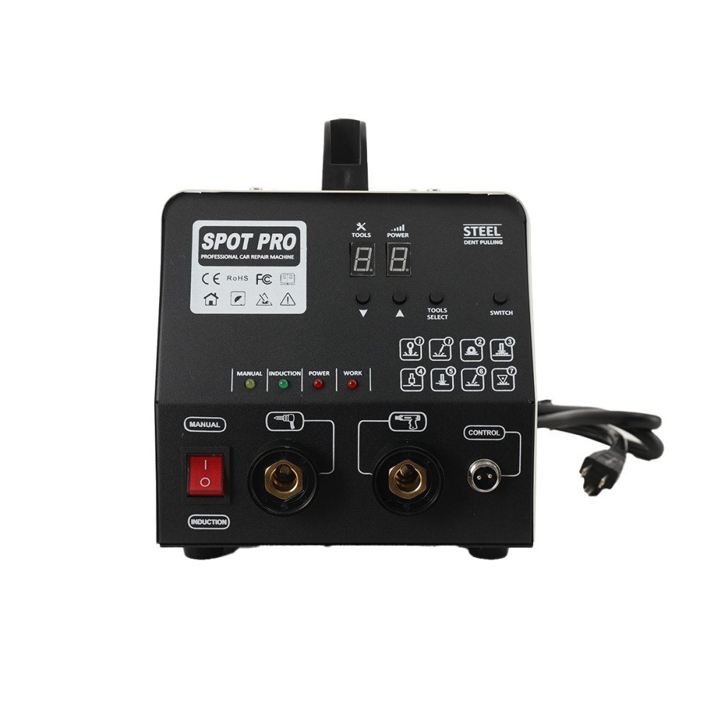Dent Puller Spot Welder Machine 3800A Vehicle Body Panel Dent Repair Kit 6 Modes