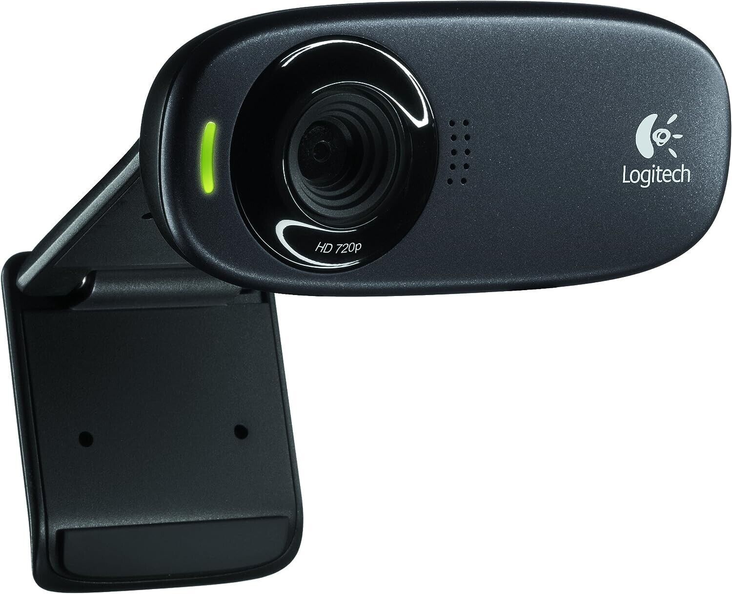 Logitech C310 HD Webcam - Black