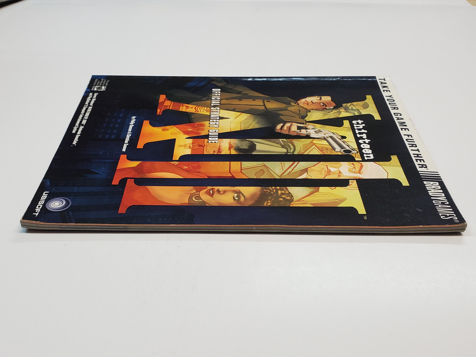 XIII Thirteen Ubisoft Brady Games Strategy Guide Book *wear