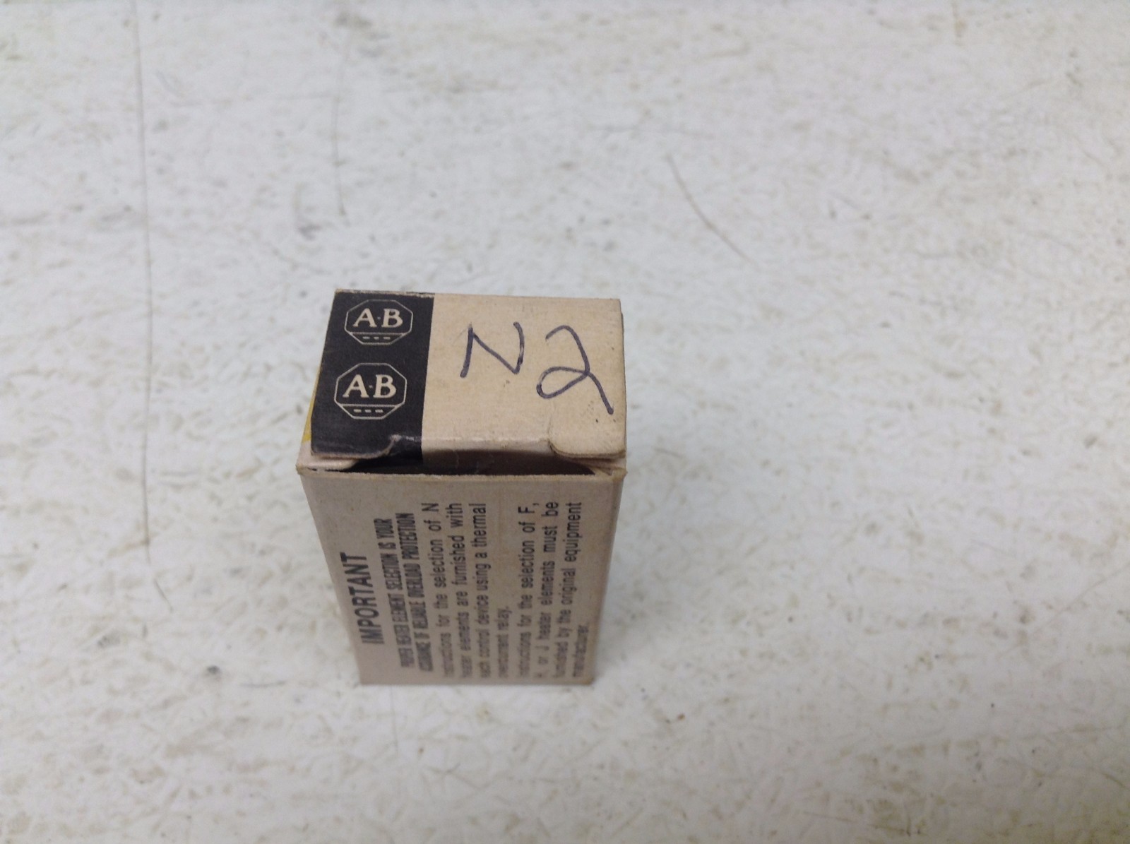 Allen Bradley N2 Overload Heater Thermal Unit New