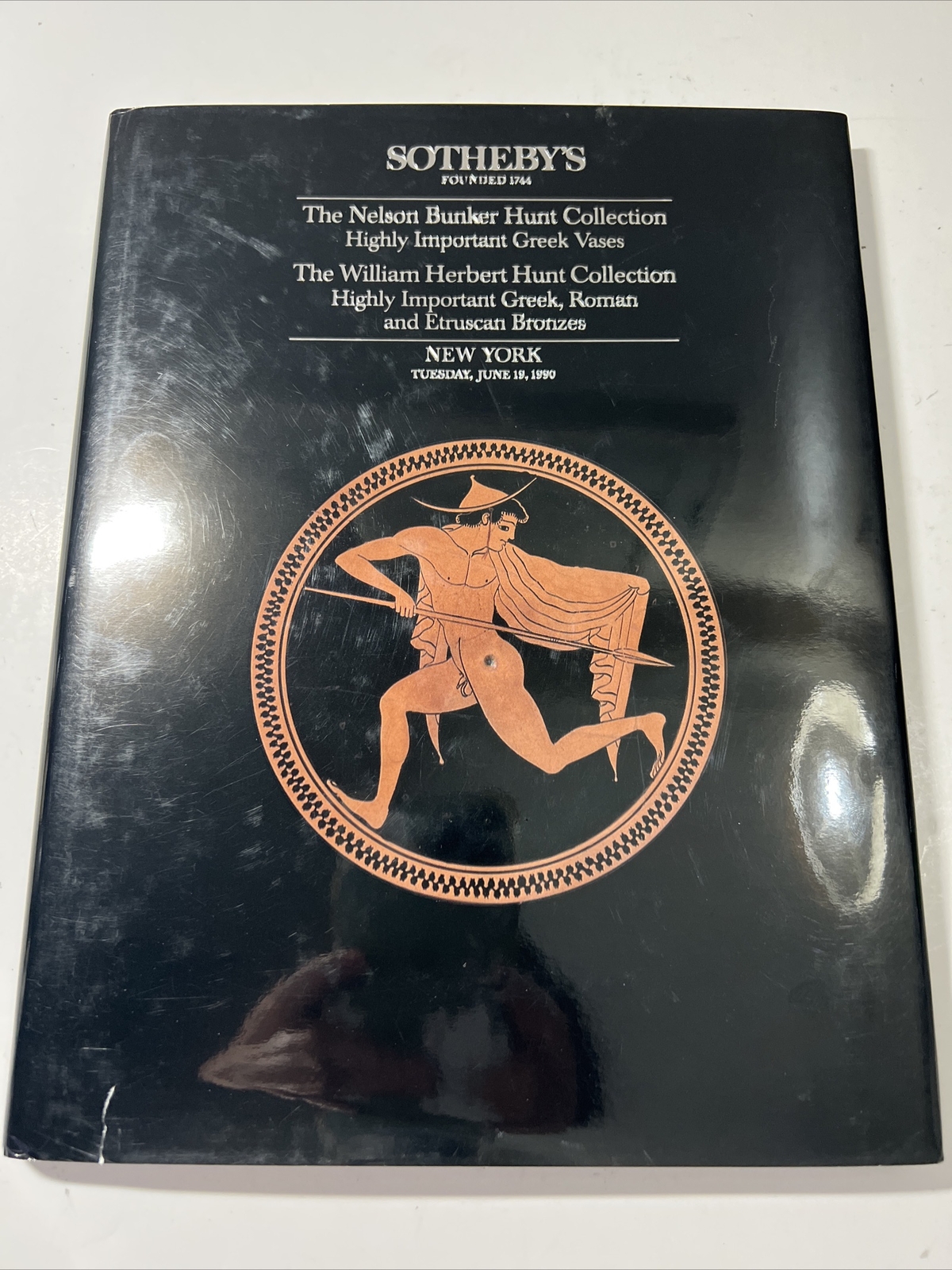 SOTHEBY’S The Nelson Bunker Hunt Auction(6042) Cat. HC/DJ New York June 19,1990