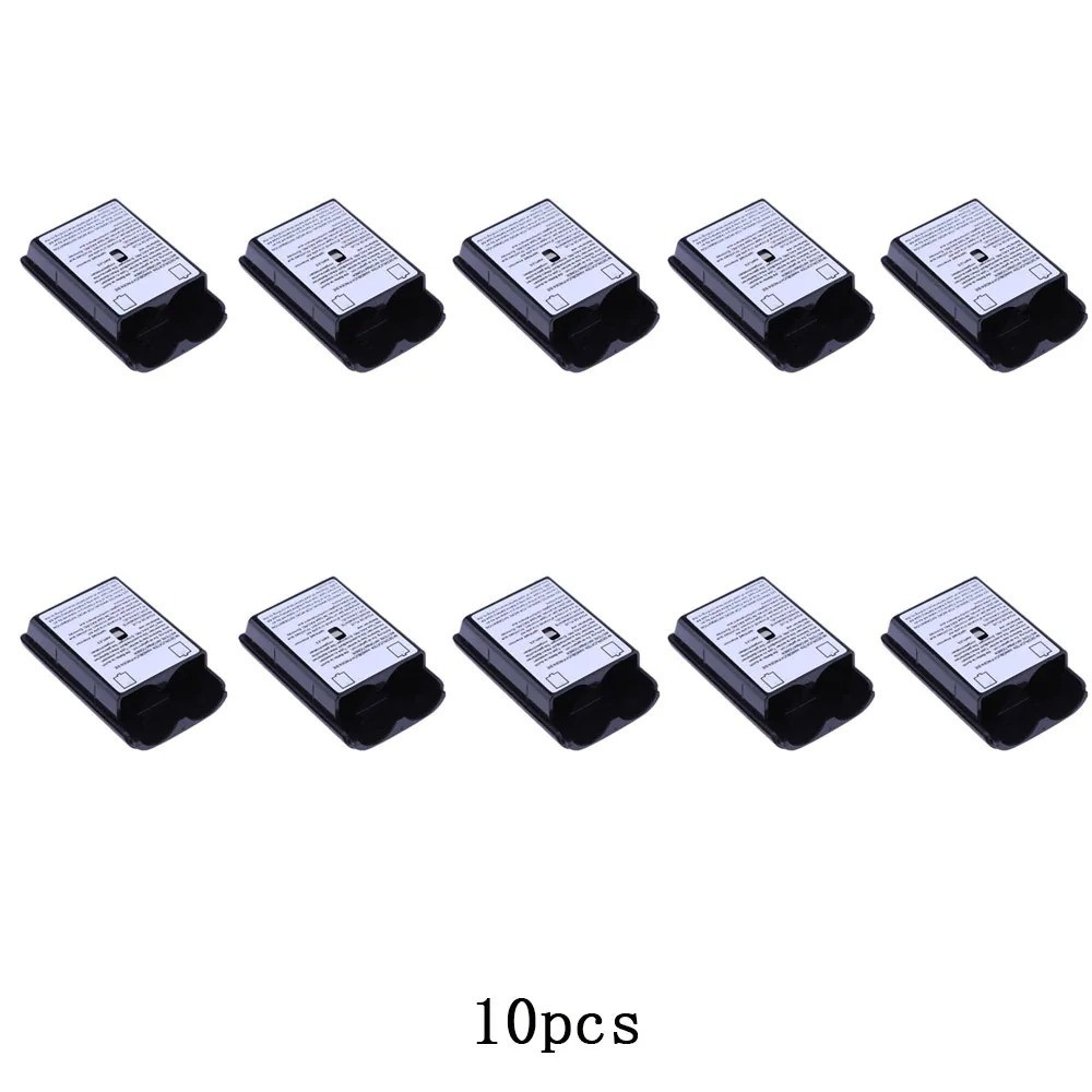 AA Battery Back Cover Case Shell Pack For Xbox 360 Wireless Controller Black Lot