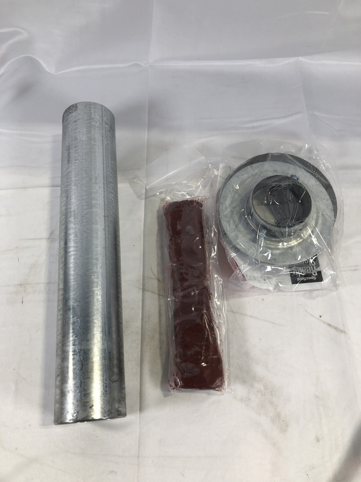 SpecSeal FS201 Ready Sleeve 2" Firestop Split Sleeve w/ Large Escutcheon Plates