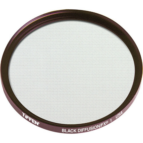 New Tiffen 55mm Black Diffusion FX 1 Filter MFR # 55BDFX1