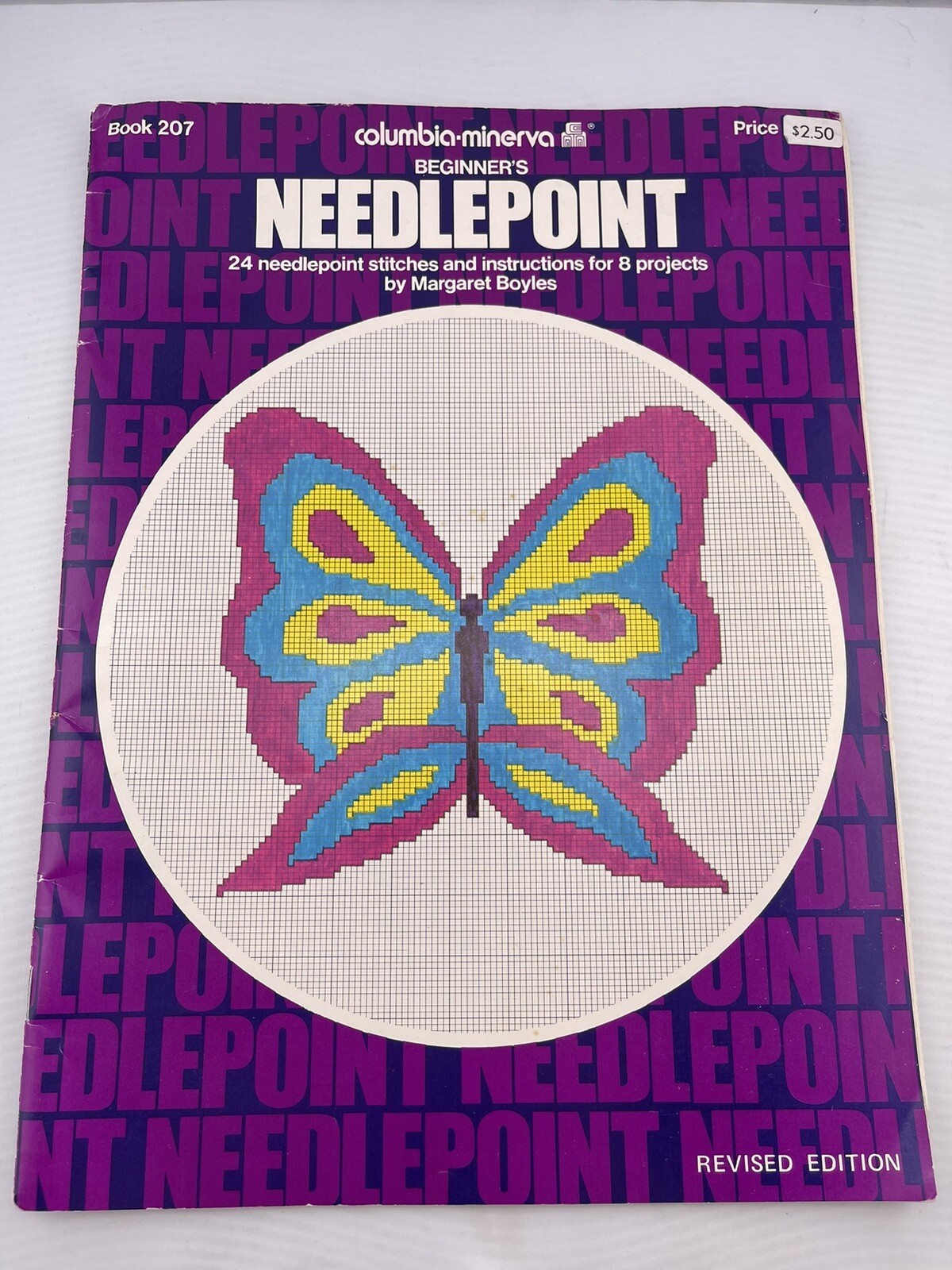 Beginner's Needlepoint Book 207 by Margaret Boyles Revised Edition W/ Freebie