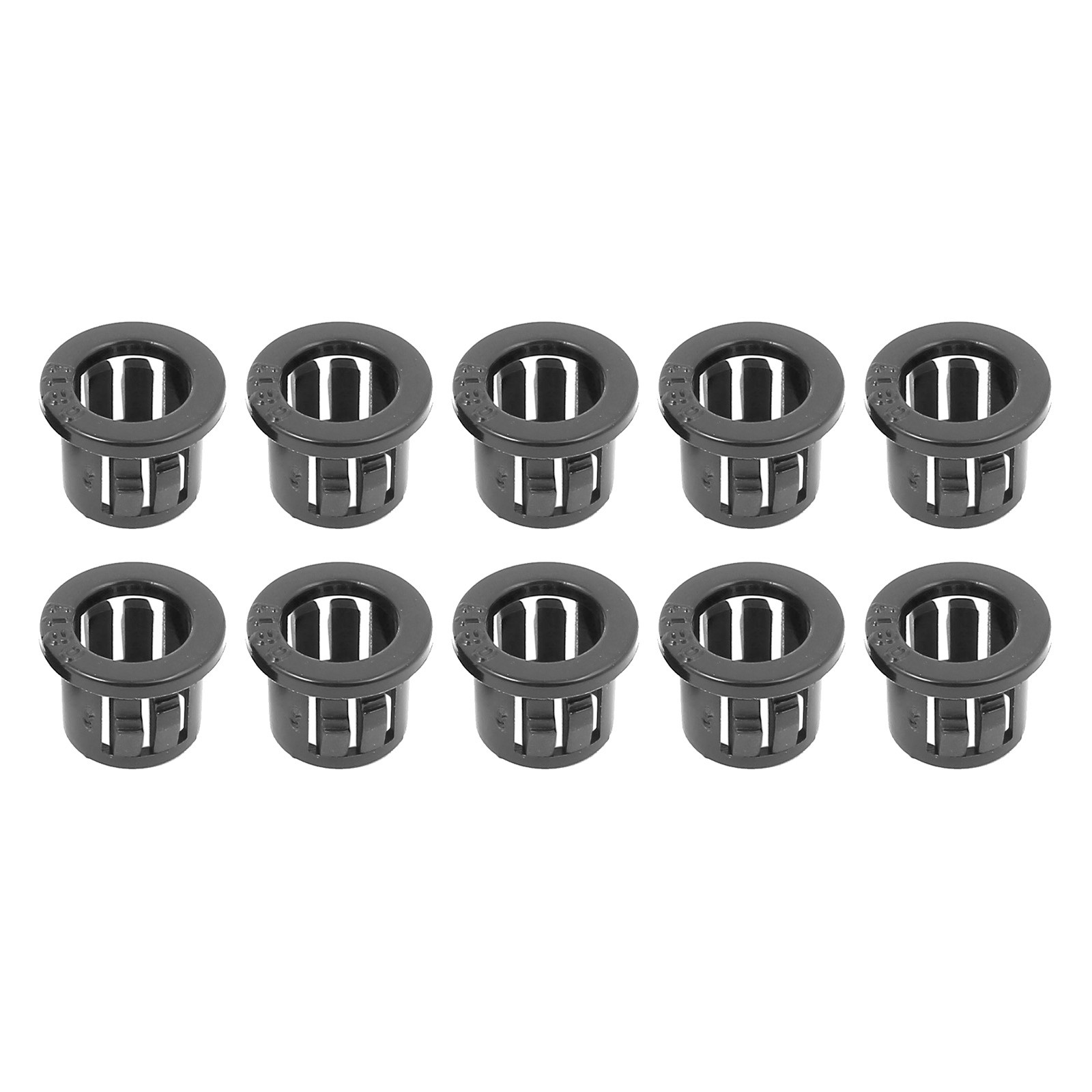 Cable Snap Bushing Snap in Cable Hose Bushing Plastic 10mm 50Pcs