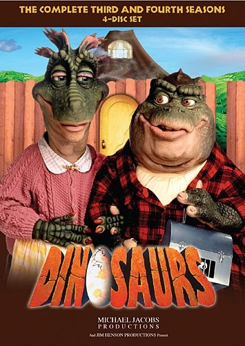 DINOSAURS COMPLETE THIRD & FOURTH SEASON 3 4 Sealed New 4 DVD Set
