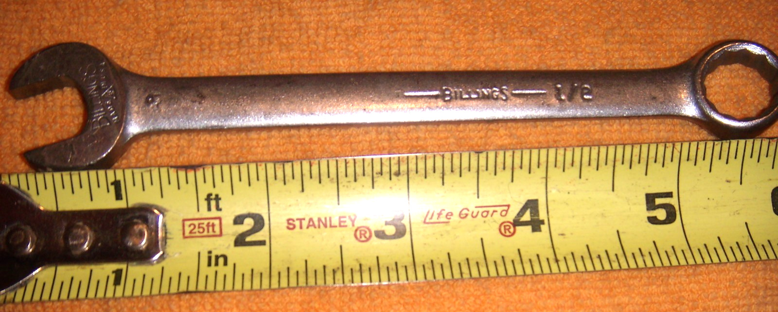 BILLINGS # 1162  VITALLOY 1/2" COMBO 12 PT END WRENCH  USA MADE FREE SHIP