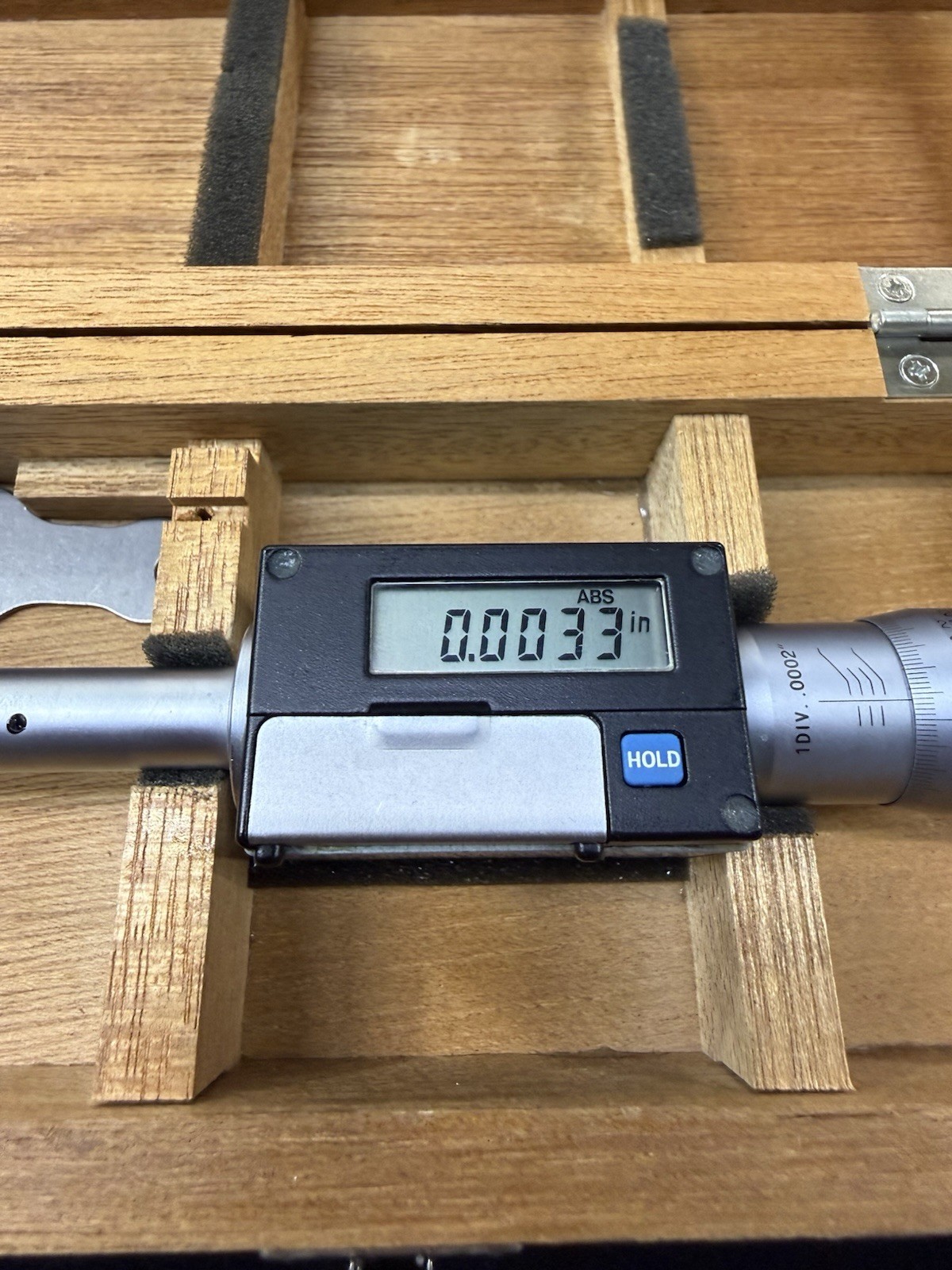 Mitutoyo 468-204 Holtest Internal Micrometer