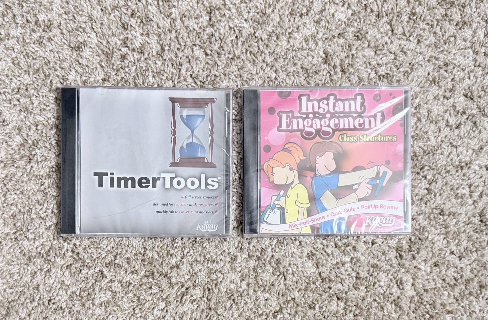 Kagan TimerTools and Instant Engagement Class Structures Software CD Set