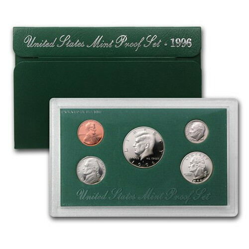 (1) 1996 S United States Proof Set in Original Box with COA