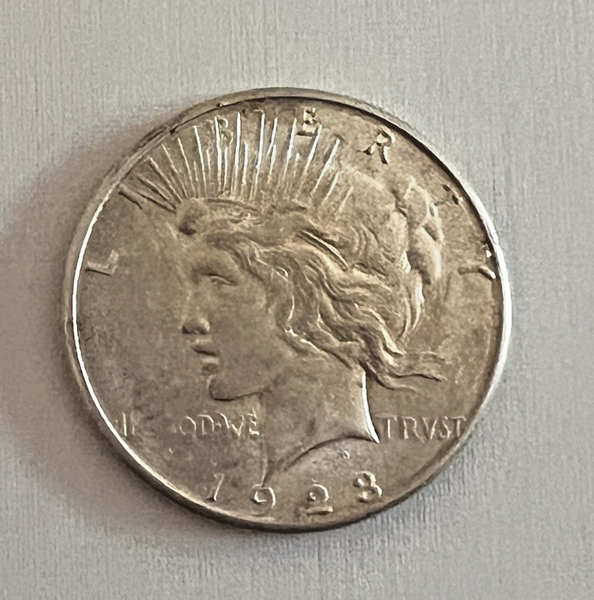 1923-S $1 Peace Silver Dollar