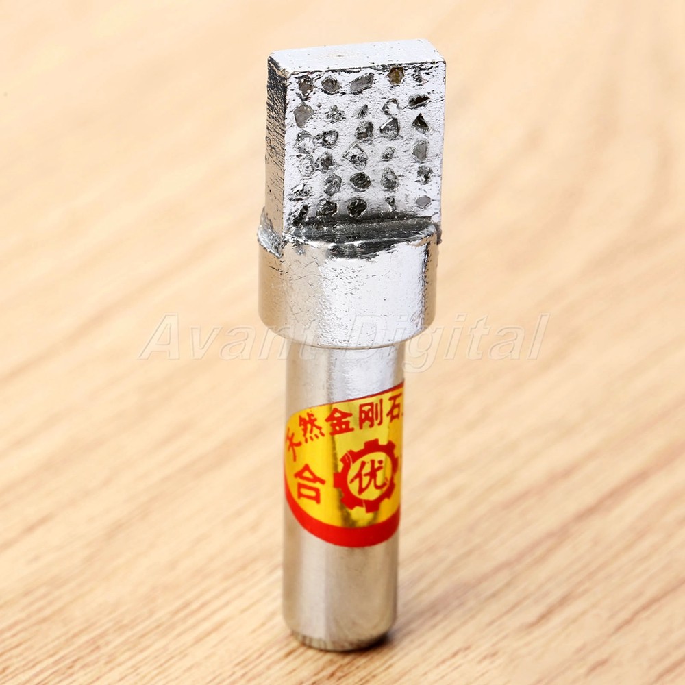 Rotary Tool Rectangle Head Grinding Wheel Diamond Dressing Pen Dresser Tool