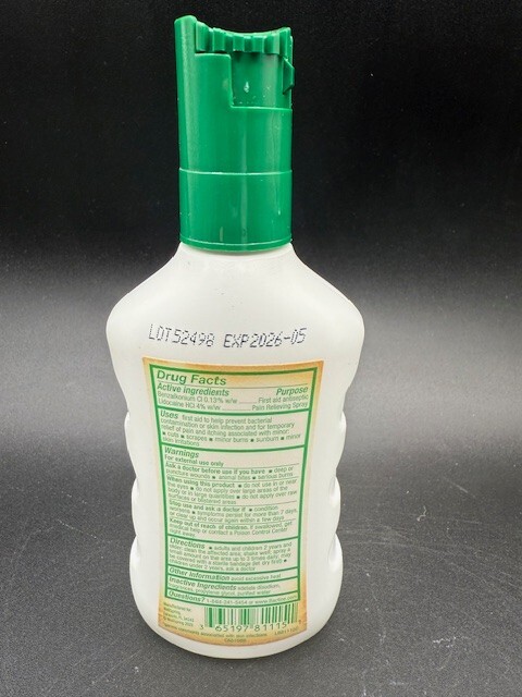 Bayer Bactine Max Pain Relieving Cleansing Spray- 5oz.