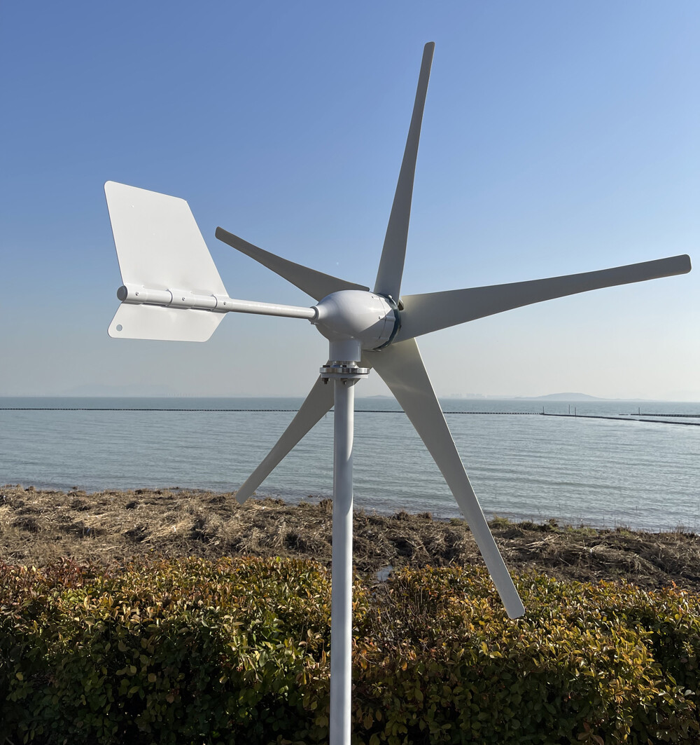 2000W 12V --48V Wind Turbine Generator 3-phase Windmill w/ Charge Controller US
