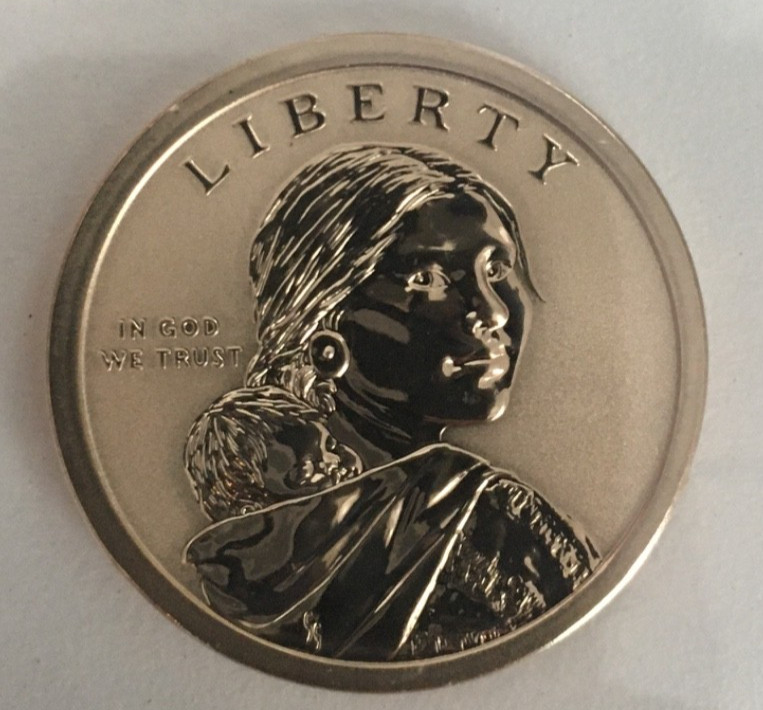 2018 S, REVERSE PROOF $1 Native American***199,116 mintage***