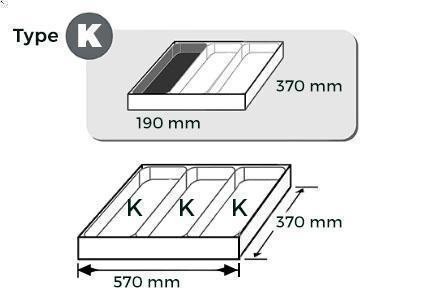 SONIC 600430 Trolley Tool Insert