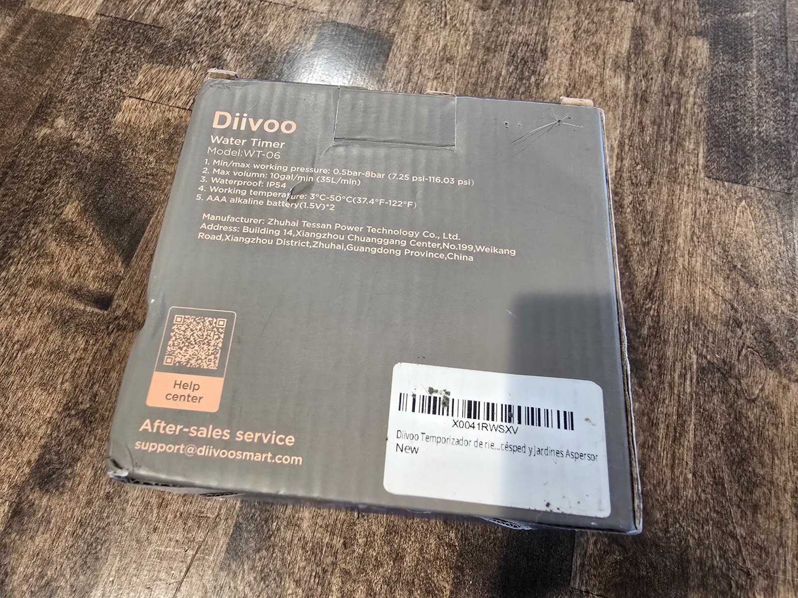 New DIIVOO WT-06 Water Sprinkler Timer