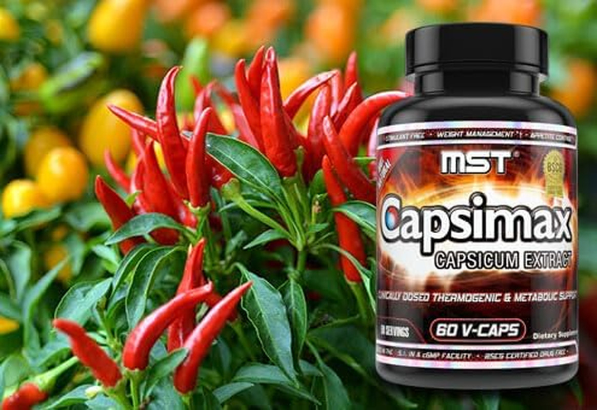 Capsimax Supplement 100Mg V Capsules, 60 Servings Clinically Dosed Weight Manage